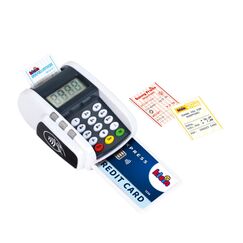 Theo Klein 9360 Bezahl-Terminal mit Licht & Sound I Batteriebetriebene Ergänzung zu Spielzeugkassen I Inkl. Contactless-Payment-Funktion I Maße: 11 cm x 8 cm x 5 cm I Spielzeug für Kinder ab 3 Jahren