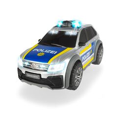 Dickie Toys VW Tiguan R-Line Polizeiauto (25 cm) mit Licht & Sound - Lizenziertes Polizei-SUV Spielzeug ab 3 Jahre, inkl. Batterien - 203714013