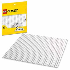 LEGO 11026 Classic Weiße Bauplatte, quadratische Grundplatte mit 32x32 Noppen als Basis Sets, Konstruktionsspielzeug