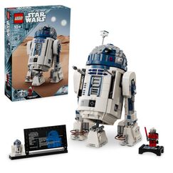 LEGO Star Wars 75379 R2-D2 Spielzeug – Spielfigur zum Ausstellen mit drehbarem Kopf, Periskop und Werkzeugen mit Darth Malak Minifigur – Geschenk für Jungs ab 10 Jahren und Erwachsene