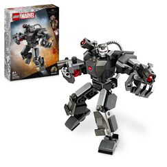 LEGO | Marvel War Machine Mech - Superhelden Spielzeug mit 3 Shootern für Kinder - Legendäre Actionfigur aus dem MCU - Geschenk für Jungen und Mädchen ab 6 Jahren - Spielset mit Minifiguren - 76277