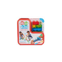 Jelly Blox - Creative Kit, Bauspielzeug ab 2 Jahren, mit 20 Sensorische Bausteine, Konstruktion Spielzeug für Kinder
