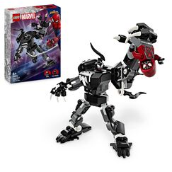 LEGO | Marvel Venom Mech vs. Miles Morales - Bewegliche Action Figuren für Kinder - Spider-Man Spielset mit Superhelden Minifiguren - Spielzeug Geschenk für Jungen und Mädchen ab 6 Jahren - 76276