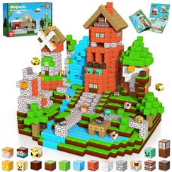 ToyUnited Magnetbausteine »Nightmare« 150 Teile XXL-Set – Kreatives 3D-Bauspielzeug Magnetische Bausteine für Kinder ab 3 | Sicher & STEM-Zertifiziert Geschenke für Kinder