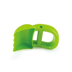 Hape Handbagger, Gr&uuml;n - Robuster Bagger f&uuml;r Strand, Sandkasten und Garten, Kreatives Outdoor Buddelspielzeug f&uuml;r Kleinkinder, Sandspielzeug f&uuml;r Kinder ab 18 Monaten