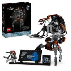 LEGO Star Wars Droideka Set, Droiden-Modellbausatz für Erwachsene, Deko für das Büro, Sammlerstück, Geschenkidee für Männer und Frauen 75381