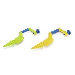 Hape Sandbohrer gr&uuml;n - Kinder Sandspielzeug und Wasserspielzeug, f&ouml;rdert Motorik, Greifen und Koordination, ideal f&uuml;r Strand, Sandkasten und Garten, geeignet ab 12 Monaten