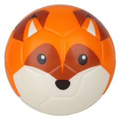 Borpein 15,2 cm gro&szlig;er Mini-Fu&szlig;ball, niedliches Tier-Design, Schaumstoffball, weich und federnd, perfekte Gr&ouml;&szlig;e f&uuml;r Kinder zum Spielen, Fuchs