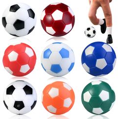 GOLDGE 8X Tischfu&szlig;ball Kickerb&auml;lle, Profi Tischkickerb&auml;lle, 32mm Tischfu&szlig;ball B&auml;lle, Mini Tischkicker B&auml;lle Kicker, Klein Tischfu&szlig;ballkicker Kugeln Fu&szlig;ballspiele f&uuml;r Kinder und Erwachsene (Bunt)