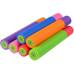 KAHEIGN 6Pcs Wasserpistolen f&uuml;r Kinder, 33CM Bunte Spritzpistole Wasserspritze Schaum Wasserspritzpistole Strandspielzeug, Kinder Wasserpistolen Super Wasserblaster f&uuml;r Pool Strand Outdoor