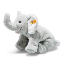 Steiff 242656 Floppy Trampili Elefant, 20cm, Gray Violet, Pl&uuml;schtier liegend