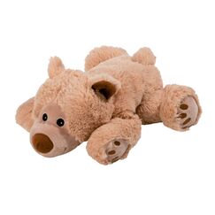 Warmies® Wärmekissen/Stofftier "Liegender Bär" Hirse Lavendelfüllung 35cm 700g (exklusives Warmies-Design für Greenlife Value)
