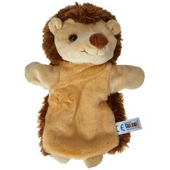 Heunec 394179 Handspielpuppe Igel, braun