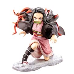 WKxinxuan Demo Slaye Figuren, 14CM Nezuko Figuren, Anime Figure Kimetsu No Yaiba Figur Nezuko Spielzeug Demo Slaye Ornamente DemoSlaye Statue Nezuk Action Figur Geschenk