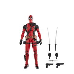 Marvel Legends Series Deadpool, Deadpool & Wolverine Action-Figur (Skala 15 cm), Sammlerobjekt f&uuml;r Erwachsene