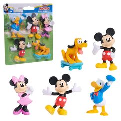 Just Play Disney Junior Mickey Mouse Minifiguren 5er-Pack, 3,8&ndash;5,7 cm gro&szlig;e Sammelfiguren, Kinderspielzeug ab 3 Jahren