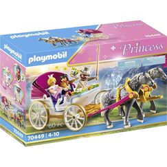 PLAYMOBIL Princess 70449 Romantische Pferdekutsche, Ab 4 Jahren