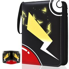 Kardition Karten Sammelalbum, 440 Taschen PU-Leder Sammelkarten Album, 4-Taschen Sammelalbum f&uuml;r Karten mit 55 H&uuml;llen Binder Bl&auml;tter f&uuml;r MTG Sportkartensammler