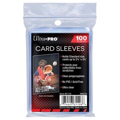 Ultra Pro AW11739 Kartenschutzh&uuml;llen, transparent, 100 St&uuml;ck