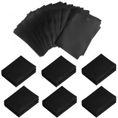Diompirux 300 St&uuml;ck 66 x 91mm Premium Kartenh&uuml;llen, Pocket Pages f&uuml;r Tauschkarten, Schwarze Sportkarten Schutzh&uuml;llen, Praktischen Taschen f&uuml;r Sammler, f&uuml;r Trading Cards, Pokemon, M&uuml;nzen, MTG