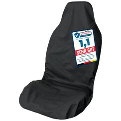 LIONSTRONG® Autositzschoner Vordersitz universell kompatibel [WASSERDICHT] - Autositzbezüge Vordersitze - Sitzschoner Sitzbezüge Auto - Autositz Sitzschutz - Werkstattschoner - Polyester