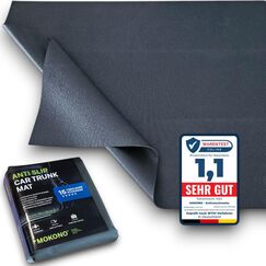 MOKONO® Antirutschmatte 180 x 120cm- wasserdichte Antirutschmatte, universal und zuschneidbar I rutschfeste Schutzmatte für Kofferraum, Camping, Hundebox u.v.m. I