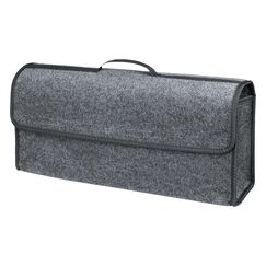 VBGURR 1Stück Kofferraum Organizer, Auto Kofferraum Organizer, Filz Auto box kofferraumtasche Toolbag - Geeignet für alle Fahrzeuge (Grau)