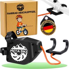 Meta Bike Fahrrad Abschleppseil für Kinder, 2.5M Abschleppsystem Zugseil, Kinderfahrrad Mountain Bike E-Bike