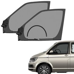 ZATOOTO Magnetische Seitenfenster Insektenschutzgitter passend für VW T4 T5 T6, Autofenster Moskitonetz für Vordertüren, Schutz vor Moskito Atmungsaktiv für Outdoor Camping Reise