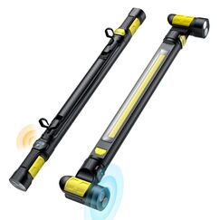 LED Arbeitsleuchte, ETOOLAB LED Werkstattlampe, 5200 mAh, Echte 1200lm, Motorraumleuchte mit Magneten, 360°Haken, Anwesenheits-Sensor, Baustrahler für Camping,Baustelle,Garage