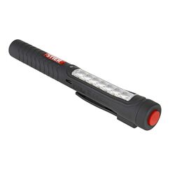 STIER LED-Stiftleuchte, 150 Lumen Vorderseite, 50 Lumen Hochleistungs-Spotlight, Magnet & Taschenklipp, USB-Ladestecker, Werkstatt Inspektionsleuchte, SMD-LEDs mit langer Lebensdauer