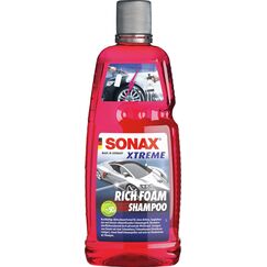 SONAX XTREME RichFoam Shampoo (1 Liter) Schaum/Snow Foam Shampoo erzeugt dichten, langhaftenden & schmutzlösenden Schaumteppich, ph-neutral, Berry-Duft | Art-Nr. 02483000