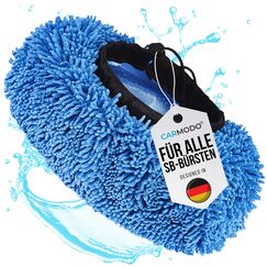 CARMODO® Mr.BOB Premium Waschbürstenüberzug für die Auto Waschbürste, Lackschonender Bürstenüberzug für SB Waschanlagen | Brush Cover | Mikrofaser Autoschwamm | Car Wash
