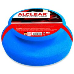 ALCLEAR 5713050M Handpolierschwamm – Polierschwamm Auto für Lackpflege & Versiegelung – weiches Pad zum Auftragen von Politur & Wachs – lackschonend, waschbar & wiederverwendbar – Made in Germany