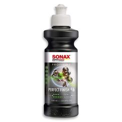SONAX PROFILINE PerfectFinish (250 ml) Finishpolitur zum 1-stufigen Polieren von lokal ausgeschliffenen Lackschäden wie Staubeinschlüssen oder Läufern | Art-Nr. 02241410