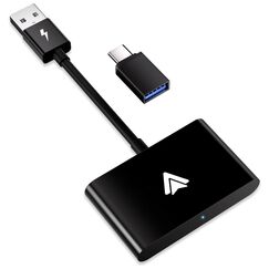 Uniytriox Android Auto Wireless Adapter, Android Auto Adapter f&uuml;r Werkseitig Verkabeltes auf Wireless, Kompatibel mit Android 11+ & 98% der Autos