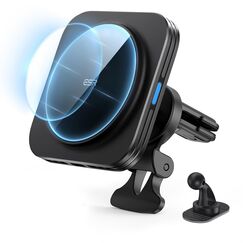 ESR 15W für Magsafe Autohalterung mit Ladefunktion, Handyhalterung Auto Ladegerät, Magnet Handyhalterung Auto mit Ladefunktion für iPhone Air/17/17e/16/15/14/13/12, Galaxy S26/S25, Schnellladung