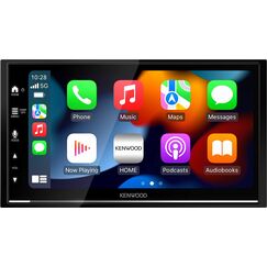 KENWOOD DMX7722DABS - 17,3 cm (6,8") Digital Media AV-Receiver mit Wireless CarPlay & Android Auto (4x50W, DAB+/UKW, BT, 3X Pre-Out 2,5V, USB, iPod/iPhone Control)