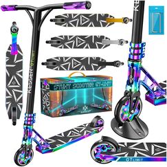 KESSER® Stunt Scooter GT-Limit 360° Lenkung Funscooter Stuntscooter mit Ständer ABEC 9 Kugellagern, 110 mm PU Räder, Kickscooter Tretroller Cityroller Trick Roller für Kinder Erwachsene,