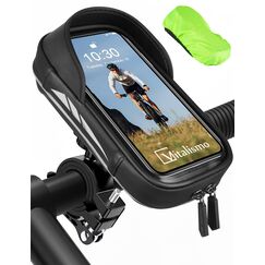 Vitalismo Wasserdicht Handyhalterung Fahrrad Lenkertasche 360&deg;Drehbarem Motorrad Handyhalter f&uuml;r 4.7-7 Zoll Smartphone mit Regenhaube Handy Halterung Lenker Tasche Fahrradtasche Handytasche