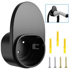 Azyvum Typ 2 Wandhalterung Ladekabel Wandhalterung Robust und langlebig Kabelhalterung Wallbox Kabelhalter Typ 2 Steckerhalter Kompatibel mit Allen Typ 2 Ladekabeln