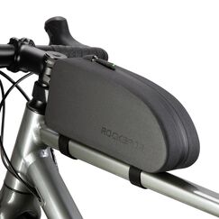 ROCKBROS Fahrrad Rahmentasche 100% wasserdichte Bikepacking, Fahrradtasche MTB Lenkertasche Oberrohrtasche Schwarz 1L /1.6 L f&uuml;r Gravelbike, Rennrad, MTB