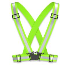 Sufune Reflektierende Sicherheitsweste, Reflektierende Warnweste Einstellbar, Reflektoren Sicherheits f&uuml;r Fahrrad, Joggen, Laufen, Wandern