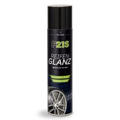 DR. WACK P21S Reifen-Glanz Spray 400 ml - Reifenpflege fürs Auto - Ausbleichschutz vor UV-Strahlung - Für alle Reifentypen - Neuer Glanz für verblasste Reifen - Hochwertige Autopflege