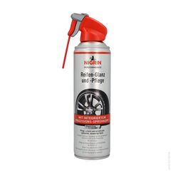 Nigrin Performance Reifen-Glanz und &ndash;Pflege, 500 ml, sch&uuml;tzt Autoreifen vor UV-Strahlen, Schmutz und Salz