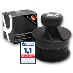 ADEPTX DETAILING Reifenglanz Applikator für Auto & Motorrad - Applikator Pinsel für Reifen-, Gummi- & Kunststoffpflege - Ideal für Innenraum, Stoßstangen & Dichtungen - Auto Detailing Applicator