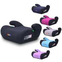 YALION Kindersitzerh&ouml;hung Sitzerh&ouml;hung Auto Kinder Kinderautositze Sitzerh&ouml;hungen- Kindersitz/Autositz f&uuml;r Kinder (Schwarz-A1)