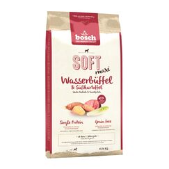 bosch HPC SOFT Maxi Wasserbüffel & Süßkartoffel | halbfeuchtes Hundefutter für ausgewachsene Hunde großer Rassen | Single Protein | grain-free | 1 x 12.5 kg