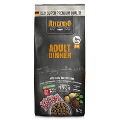BELCANDO Adult Dinner [12,5 kg] Hundefutter | Trockenfutter für Hunde | Alleinfuttermittel für ausgewachsene Hunde Aller Rassen ab 1 Jahr