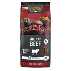 BELCANDO Adult GF Beef [12,5 kg] getreidefreies Hundefutter | Trockenfutter ohne Getreide mit Rind | Alleinfuttermittel für ausgewachsene Hunde ab 1 Jahr